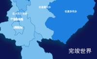 echarts甘南藏族自治州合作市geoJson地图 tooltip轮播效果实例